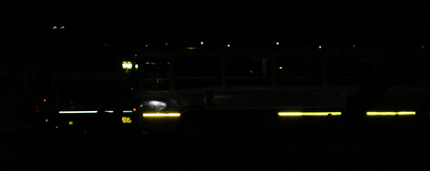 course de bus by night